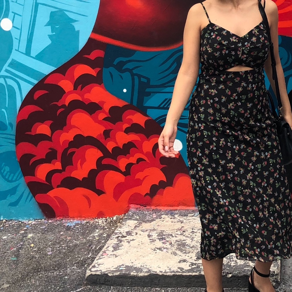 Floral Midi Dress